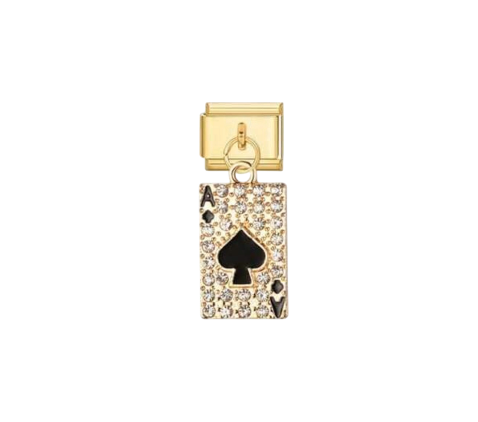 Ace dangling charm