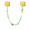 Beaded Chain Charm