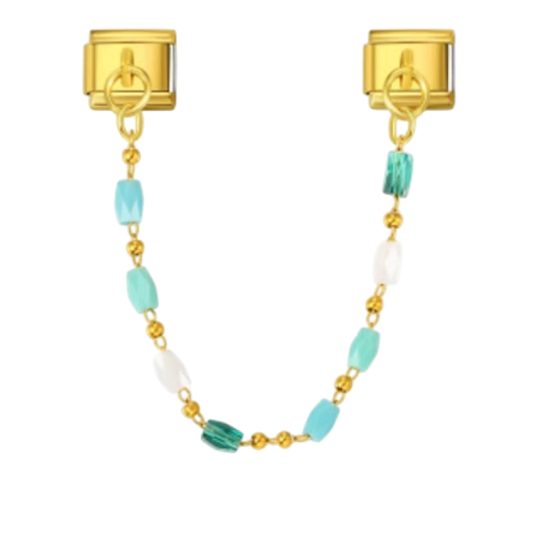 Beaded Chain Charm