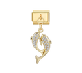 Dangling dolphins charm
