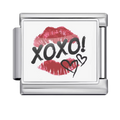 XOXO kiss charm