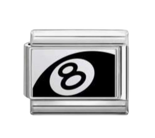 8 ball charms